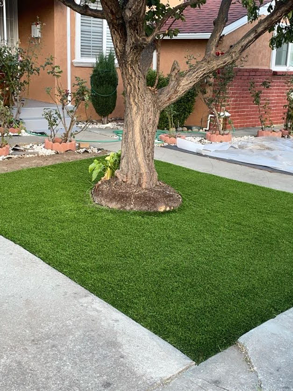 Artificial Turf/Grass Installation AFTER